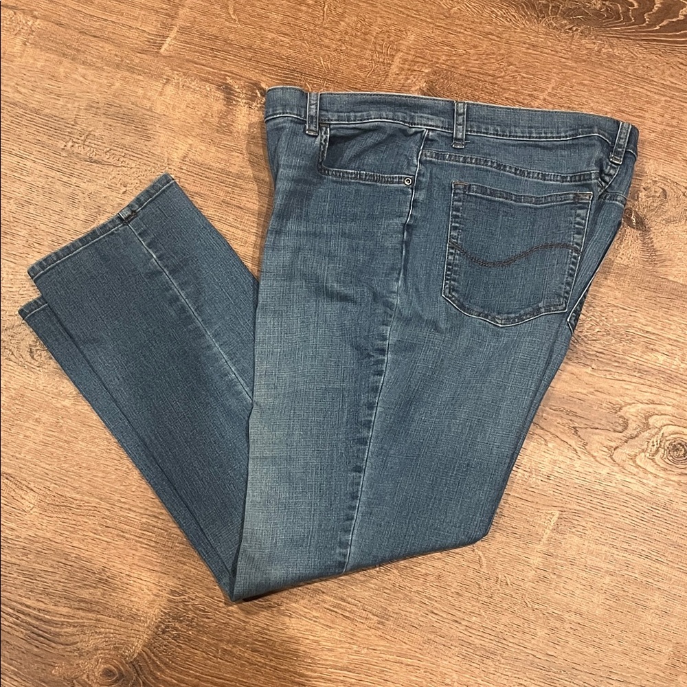 Lee 14 Med Relaxed fit 1889 Women’s Classic Blue Straight leg Jeans 2262